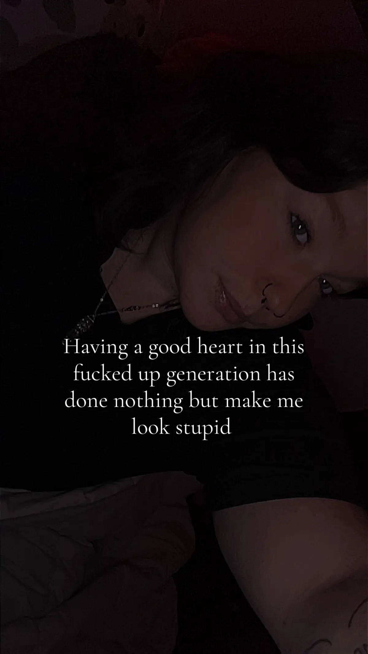 This generation is so sad