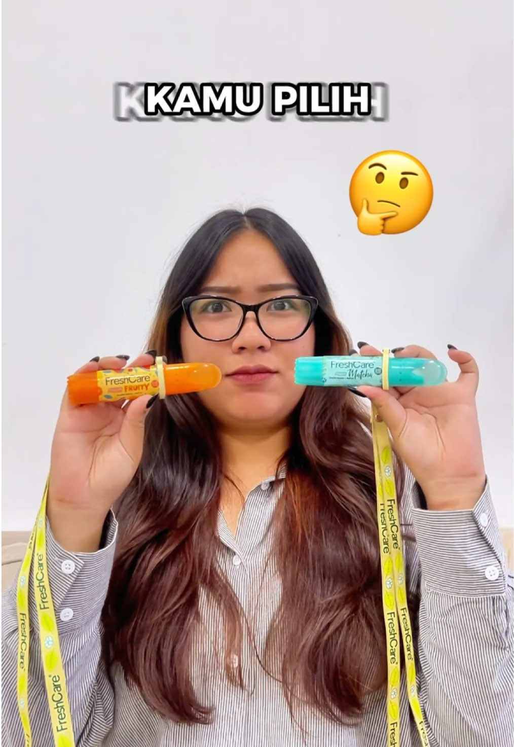 Pilih yang mana nih???🤔 #freshcare #freshcarepilihanku #freshcare4in1 #frescaresmash 