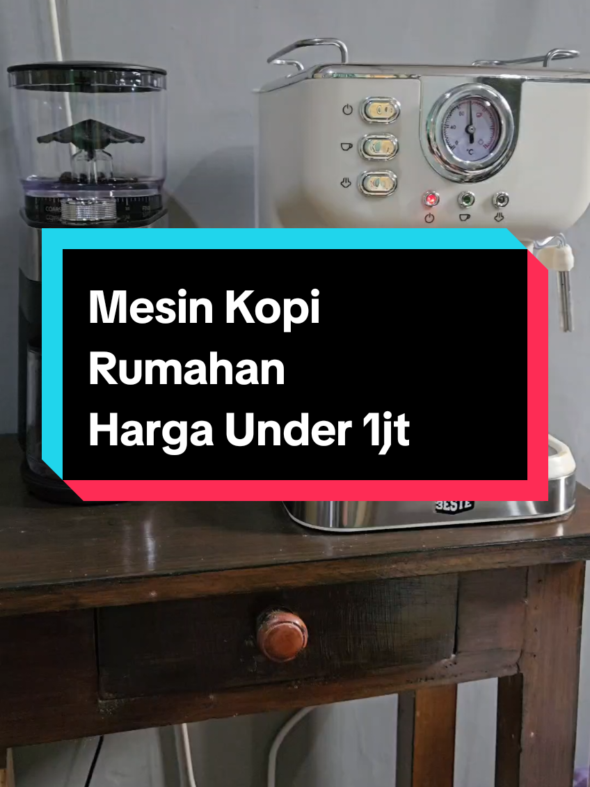 Jajan mesin kopi random #osvo #espresso #kopihitam 