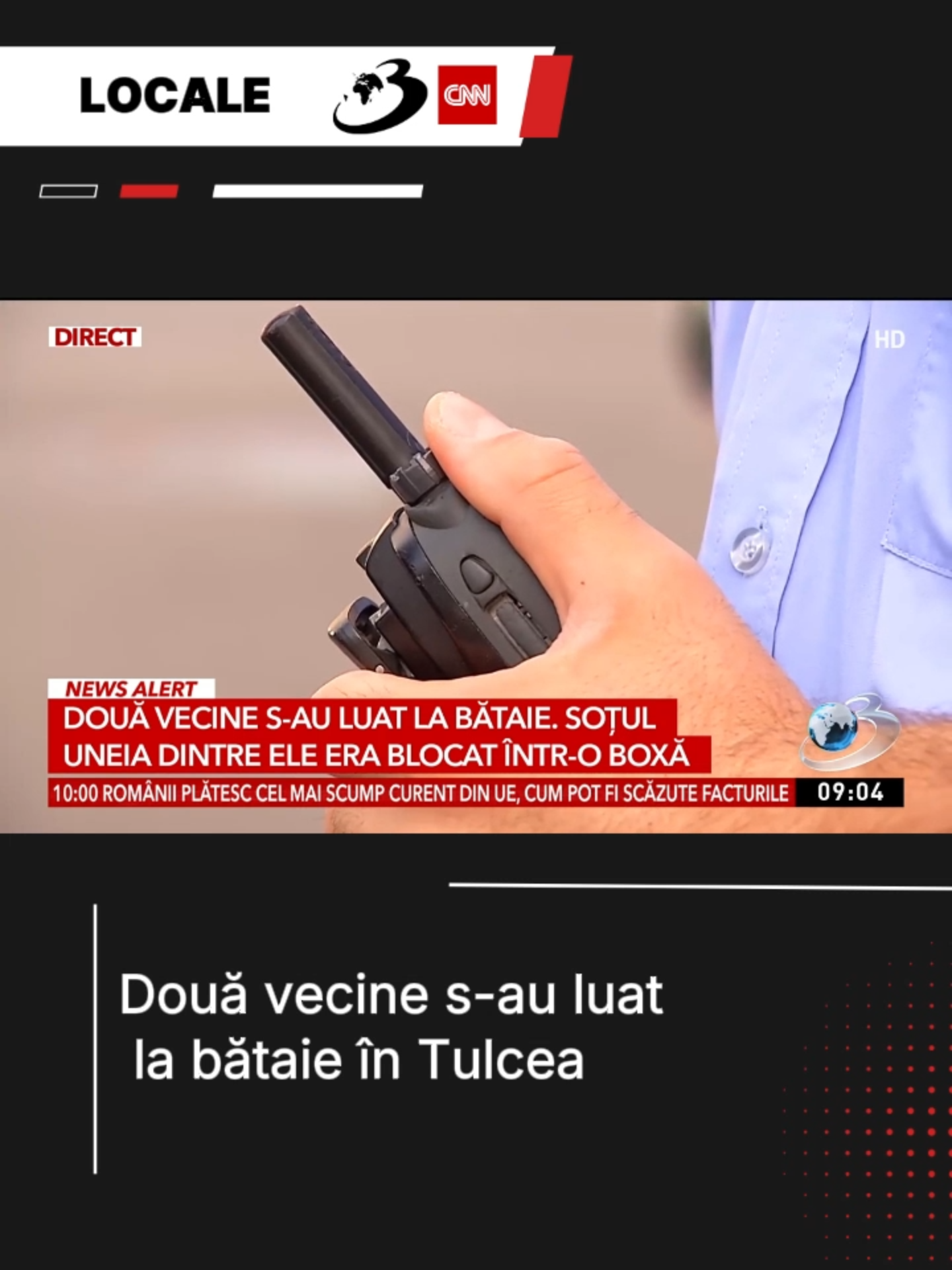 Jandarmii au intervenit pentru a liniști conflictul. #antena3cnn