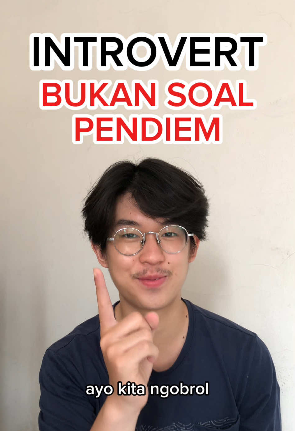 Introvert bukan serta merta tentang pendiem gaes ternyata? Heemsss 🧐 #positive #positivity #positivevibes #psychology #happiness 