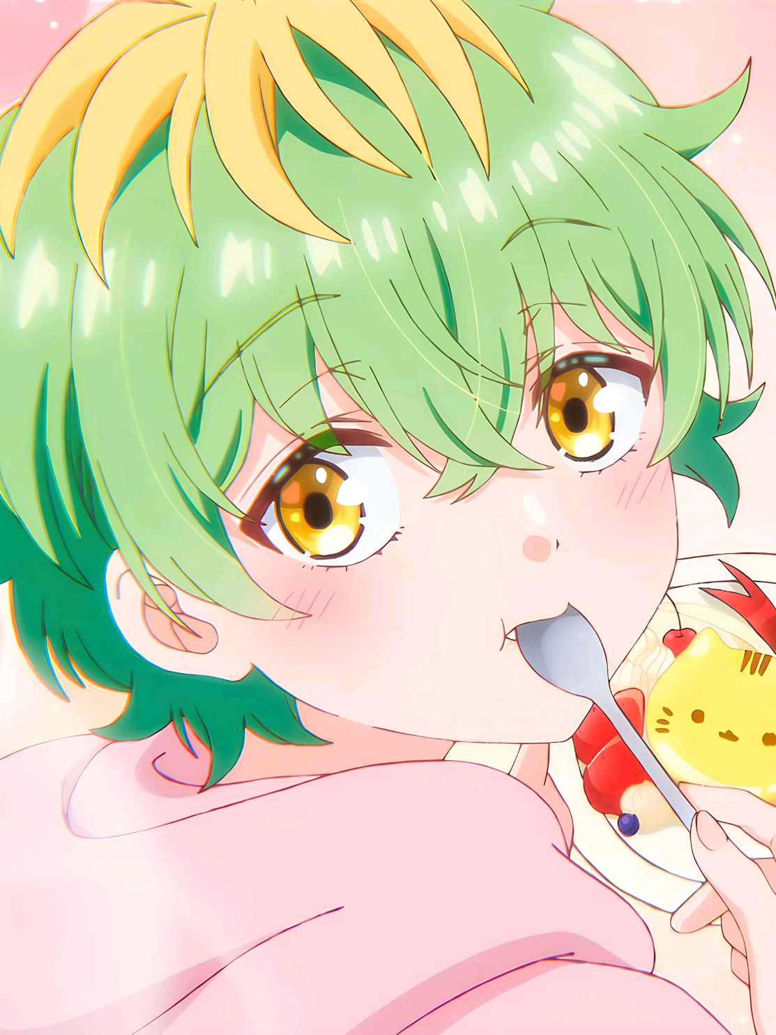 miwa pas kecil kawaii 😖💚 - #miwamikadono #mikadonosanshimaiwaangaichoroi #animeedits #zybca #fyp 