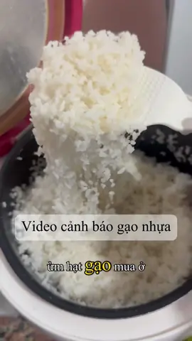 Cảnh báo gạo nhựa, gạo kém chất lượng, chia sẻ ngay cho mọi người để biết và tránh nhé #foryoupage #viral #gạost25 #begin #sonbegin  