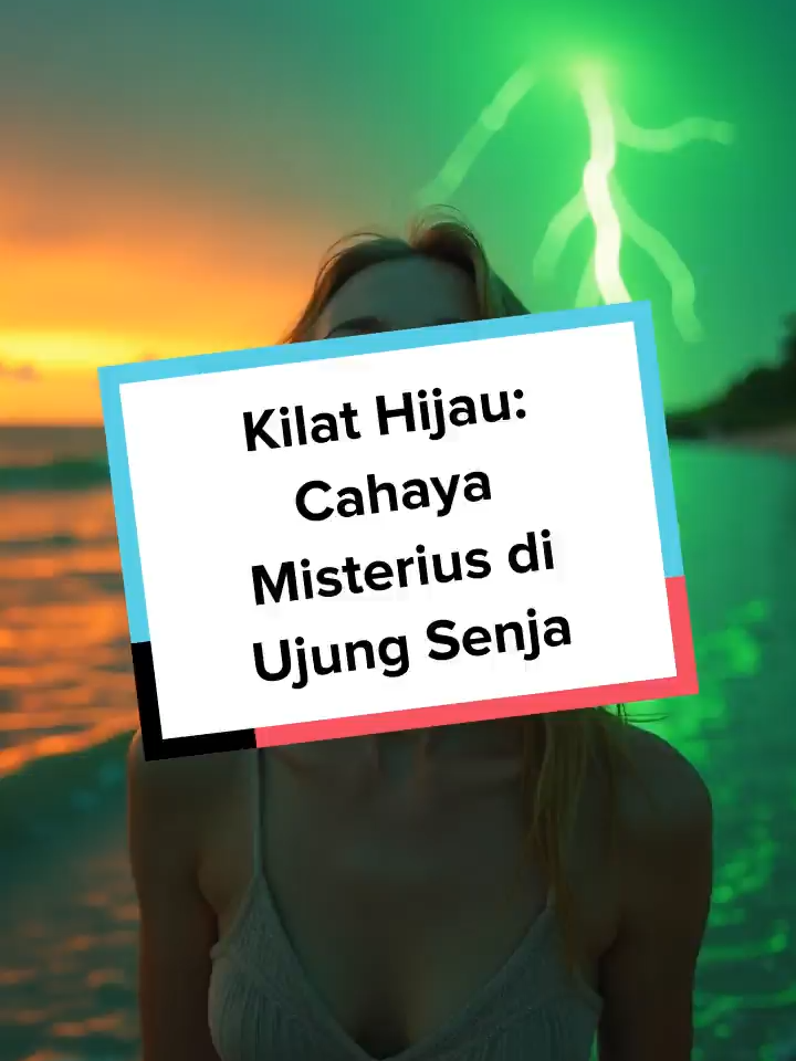 Kilat hijau hanya muncul beberapa detik saat matahari terbit atau terbenam di cakrawala. Fenomena langka ini dipercaya membawa keberuntungan. Kalau kamu beruntung melihatnya, apa yang akan kamu harapkan? 🌅💚 #greenflash #kilathijau #fenomenaalam #faktaunik #misterialam #sunsetvibes #viral #storytelling