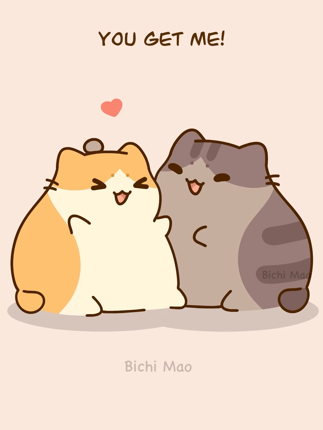 Only you get me ❤️  Audio credits to: Tom And Angela  #cuteanimation #BichiMao #couplegoals👭 #couplememes #fyp