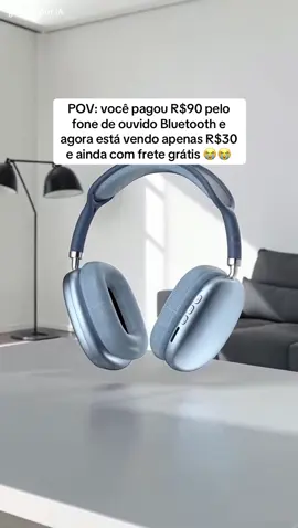 🔥 Grave forte, preço baixo! #fone #subwoofer #headphone #som #fretegratis