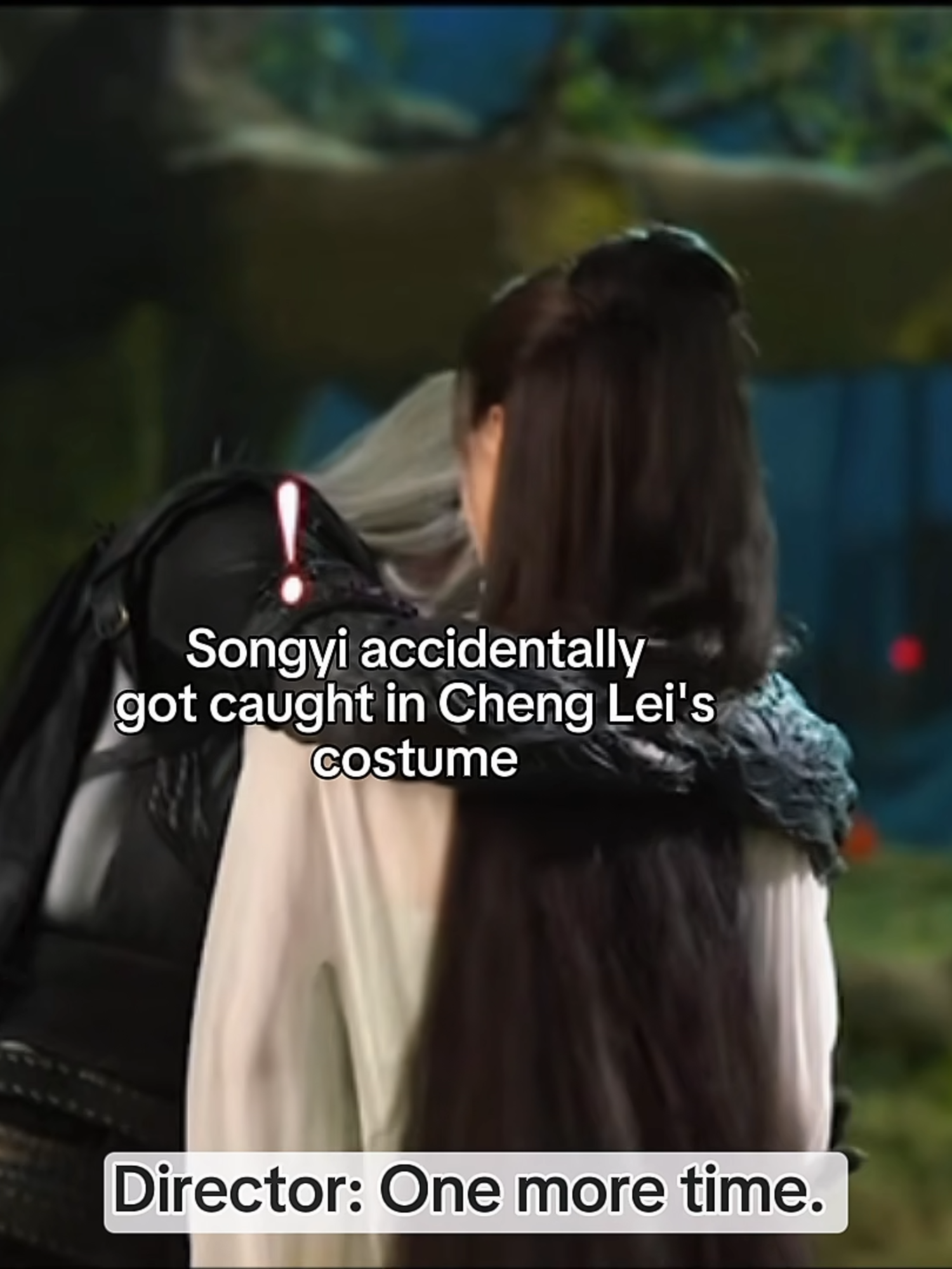 I've lost count of the number of times Cheng Lei had to apologise while filming Shadow Love LOL #chenglei #chenglei丞磊 #songyi #songyi_宋轶 #fyp #cdrama #behindthescenes #shadowlove #yjca