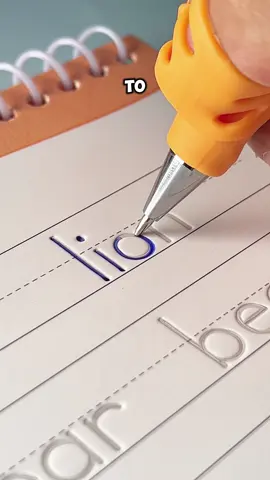 This kid now has the best handwriting in the entire school—all thanks to this grooved writing notebook!#tiktokshopbacktoschool#timetome #handwriting #schoolsupplies #MomsofTikTok 