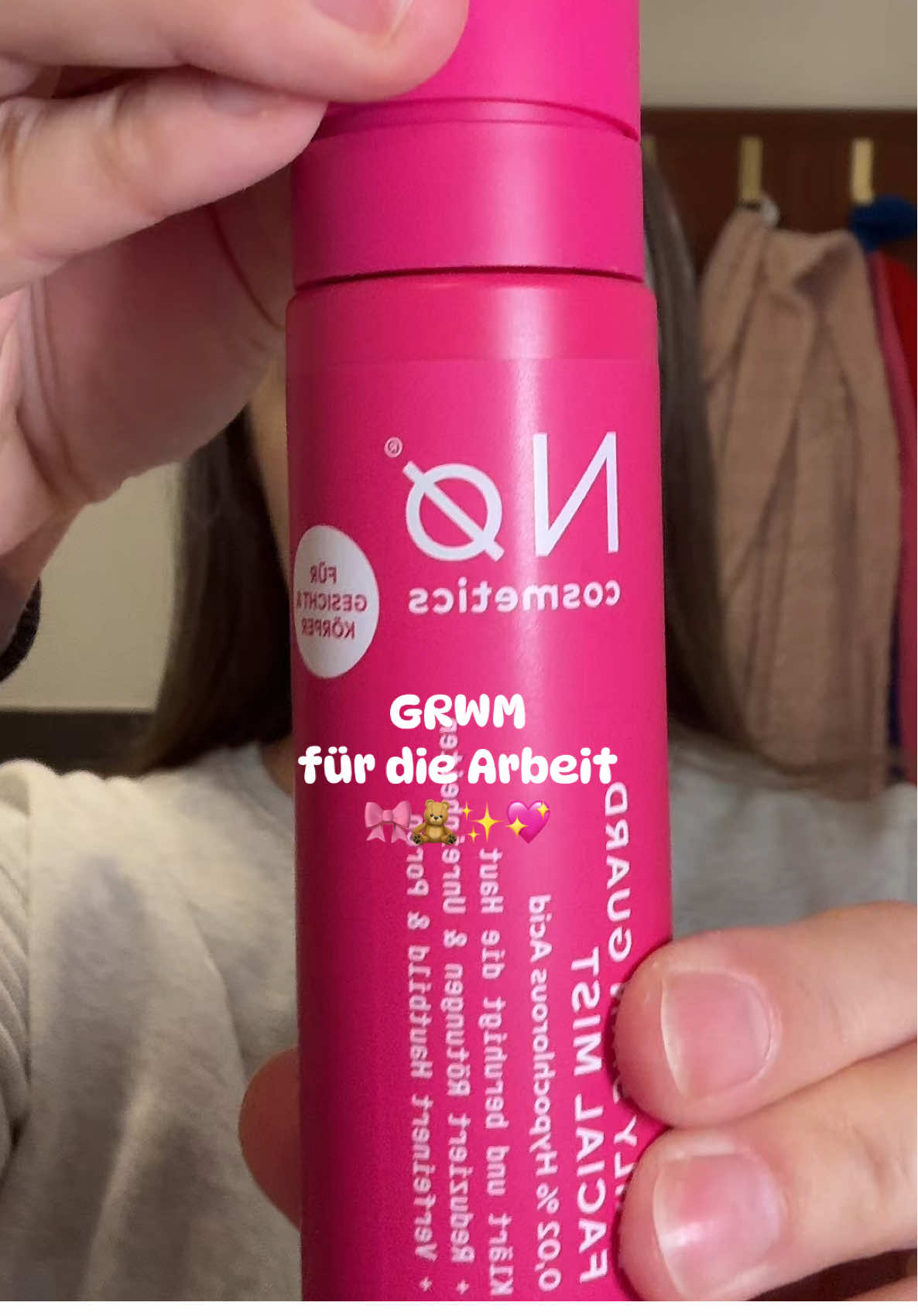 GRWM für die Arbeit 🎀🧸✨ #grwmroutine #grwm #grwmmakeup #grwmstorytime #grwmforwork 