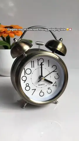 Kahit kapitbahay magigising talaga sa alarm mo 🤭⏰ @gshop_ph  #alarmclock #clock #vintagealarmclock #vintageclock #alarm