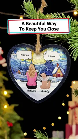 My angel pup’s wings now rest on this wooden ornament 🐾💔 #wanderprints #personalized #gifts #christmasgiftideas #petlover