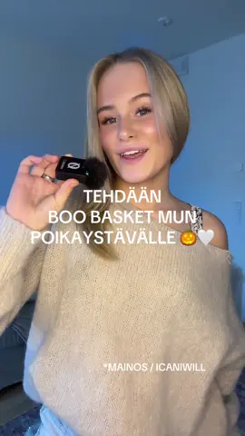 MAINOS / @ICANIWILL 🤍 Mun mielestä ei oo liian aikasta koota tällasta boo basketia, koska rakastan syksyä ja näitä basketteja 🍁🤍. Mutta hei, muistakaa hyödyntää mun alekoodi AINOAALTONEN20 🤍. Saatte sillä 20 % alennusta normaalihintaisista tuotteista ✨🍁. #icaniwill #sportwear #fördigpage #boobasket #autumn #clothing #suprise #suomitiktok 