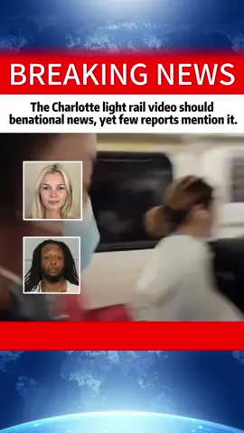 The Charlotte light rail video should benational news, yet few reports mention it.#fyp #breakingnews #northcarolina #charlotte #subway   