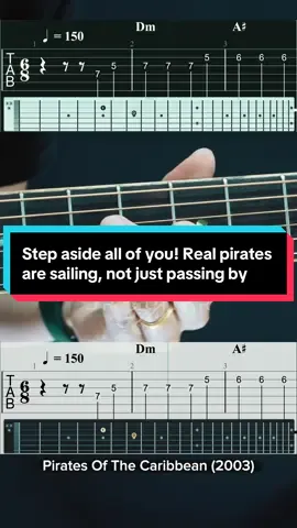 Step aside all of you! Real pirates are sailing, not just passing by