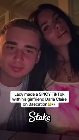 lacy made a spicy tiktok with darla claire on baecation #lacy #lacyclips #darla #darlaclaire #fyp #viral #trending 