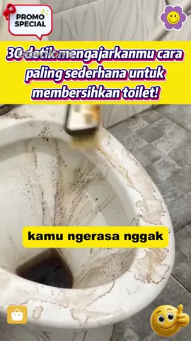 Berani jamin toiletmu bersih? Coba semprot busa ini, lihat air kotor yang keluar baru percaya!