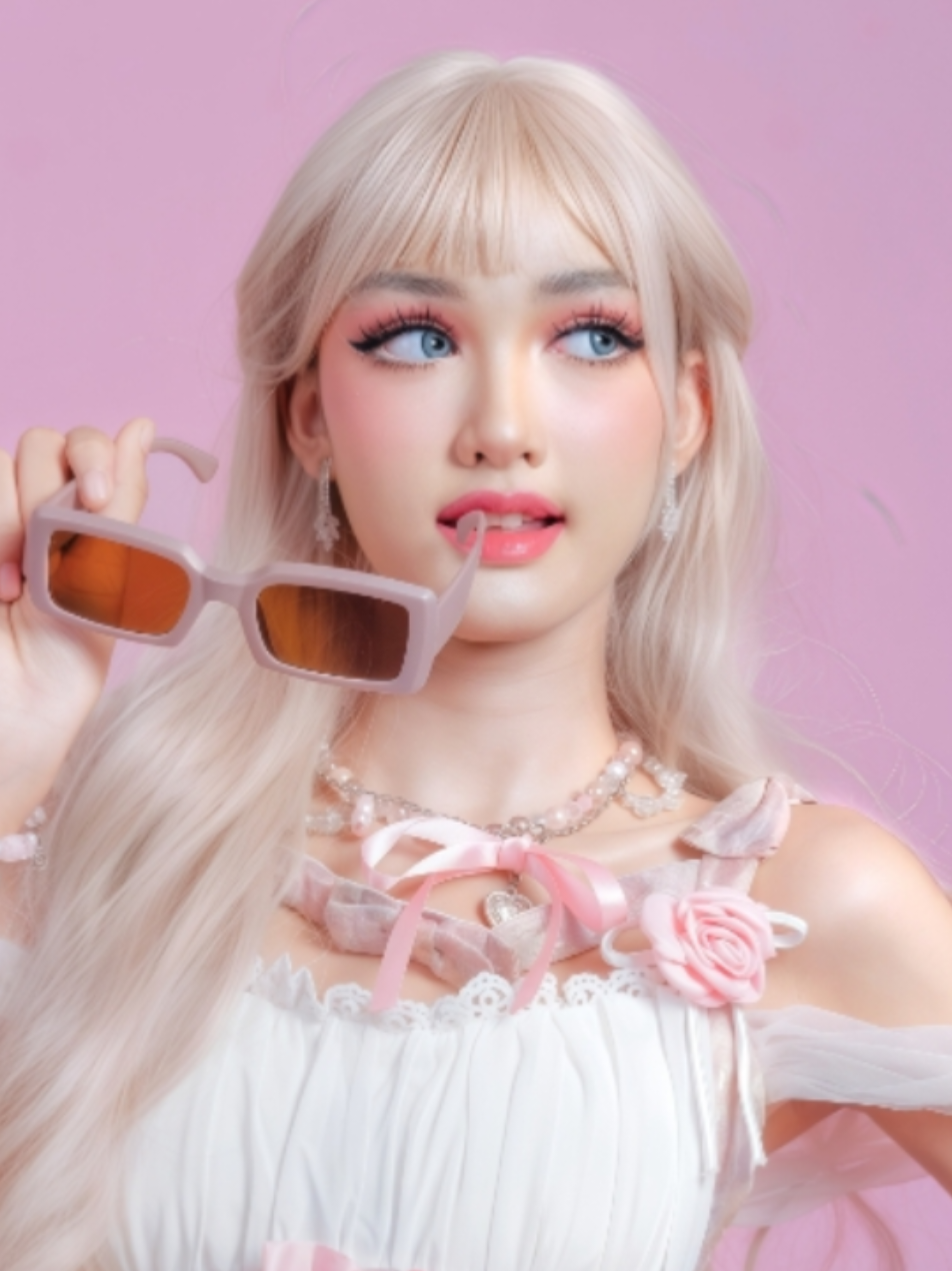 “Stepping into a Barbie world 🌷 Scheherazade Aurora bringing the doll vibes to life. MUA: @dessyweddinggarut.mua  Studio: @historiasstudio ” #BarbieSeries #LivingDoll #BarbieMood #DreamyVibes #scheherazadeaurora 