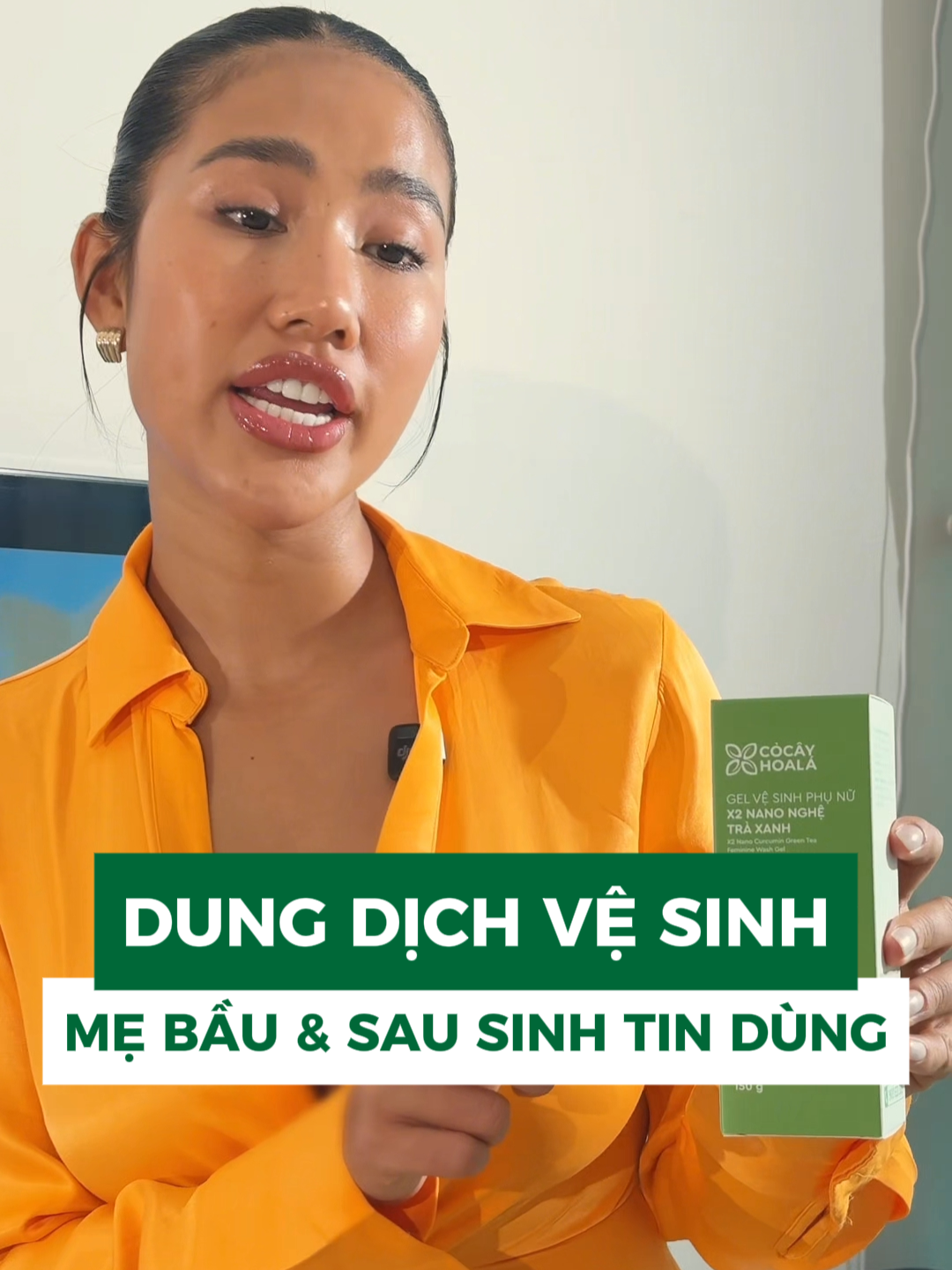 Dung dịch vệ sinh Hot Mom Vy Phạm yêu thích #cocayhoala #gelx2nanonghe #chamsoccobe