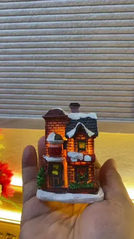 Christmas LED resin House #christmasdecor #christmas2025 #christmashouse #christmasvillage 