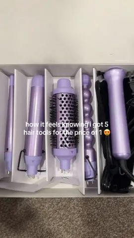 less heat damage, more curl options! :) #wavytalk #wavytalk5in1 #thermalbrush #curlingiron #blackfriday