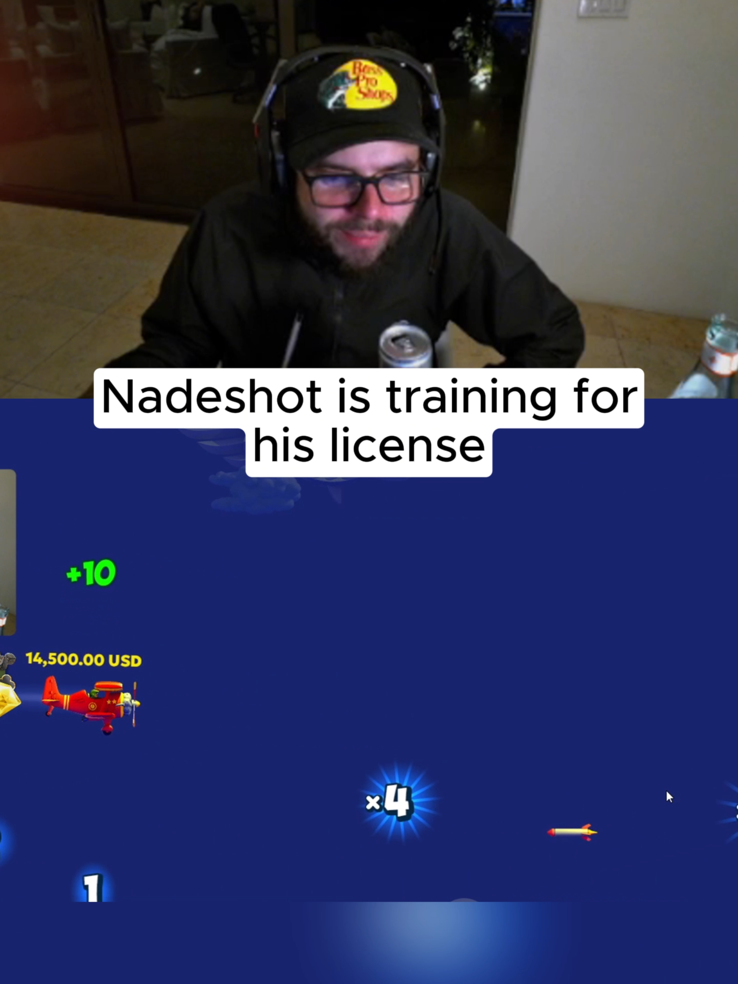 Nadeshot is training for his license #foryou #viral #fyp #nadeshot #streamer