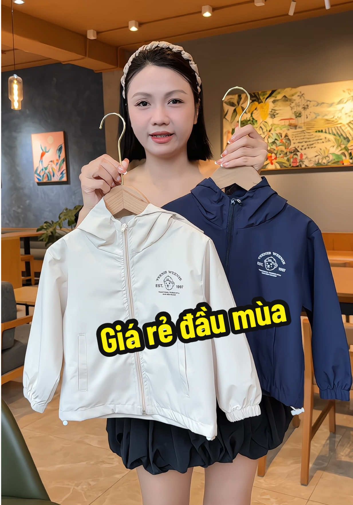 Đầu mùa giá rẻ hàng đẹp chả thích #megiangcogu #aogiochobe #aogionamnu #aogio2lop 