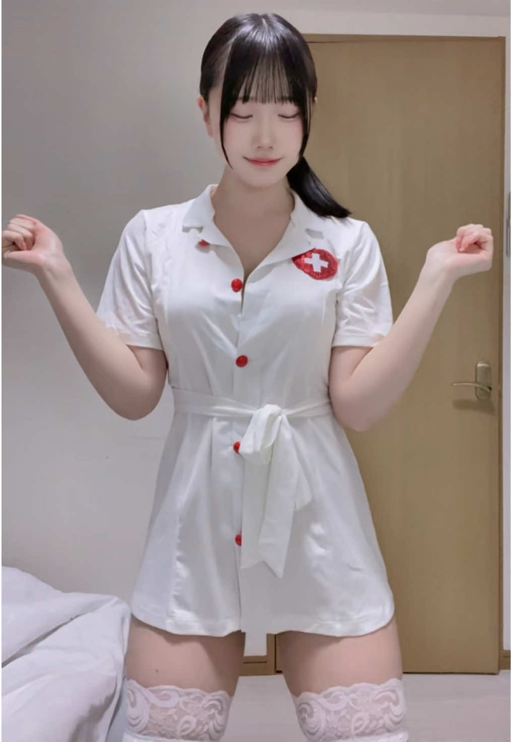 救急の日だからナース着たよ🏥♡#ナース服 #fyp #fypシ゚ 