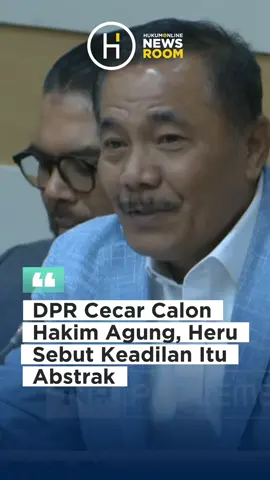 Hakim Tinggi Mahkamah Agung RI sekaligus calon hakim agung kamar perdata, Heru Pramono, meyakini bahwa keadilan merupakan hal yang abstrak sehingga perlu pendekatan pendukung untuk menghadirkannya kepada masyarakat. Heru menyampaikan pernyataan itu saat menjawab pertanyaan Anggota Komisi III DPR RI Sarifuddin Sudding. “Karena keadilan itu abstrak, kita mengutip dari, misalnya, [Filsuf] Aristoteles [mengatakan] keadilan itu memberikan sesuatu yang sesuai dengan haknya. Jadi, kalau misalnya orang itu haknya segini, ya, harus diberikan segitu,” ucap Heru, dalam uji kelayakan dan kepatutan calon hakim agung tahun 2025 (9/9). Pada mulanya, Sudding menilai Heru merupakan seorang positivistik. Menurut dia, hal itu terlihat dari makalah yang dipresentasikan Heru. Sudding khawatir calon hakim agung tersebut akan menjadi corong undang-undang, sementara perkembangan hukum kian dinamis. “Berikan saya keyakinan bahwa saudara ini bukan corong undang-undang. Saudara ini datang sebagai hakim agung melakukan suatu pembaruan, melakukan suatu rechtsvinding (penemuan hukum) untuk memberikan rasa keadilan bagi masyarakat ketika terjadi kekosongan hukum,” ucap Sudding. Sudding sependapat dengan Heru bahwa keadilan bersifat abstrak. Namun, dia meminta Heru untuk mengelaborasi pandangannya tentang cara mendekatkan rasa keadilan agar diterima oleh semua pihak. Menurut Heru, salah satu cara menggali nilai-nilai itu adalah dengan menyimak rapat dengar pendapat (RDP) di DPR. Dia mengatakan permasalahan masyarakat yang disampaikan saat RDP turut didiskusikan di Mahkamah Agung. Diketahui Komisi III DPR RI menggelar uji kelayakan dan kepatutan untuk 13 calon hakim agung dan tiga calon hakim ad hoc hak asasi manusia di Mahkamah Agung yang sebelumnya telah diseleksi oleh Komisi Yudisial. Uji kelayakan dan kepatutan dimulai pada Selasa ini dan dilanjutkan pada Rabu (10/9), Kamis (11/9), serta Selasa (16/9). Pada hari terakhir, akan dilaksanakan pula rapat pleno Komisi III DPR RI untuk penetapan calon terpilih. #dprri #hakimagung #perdata #hukum 