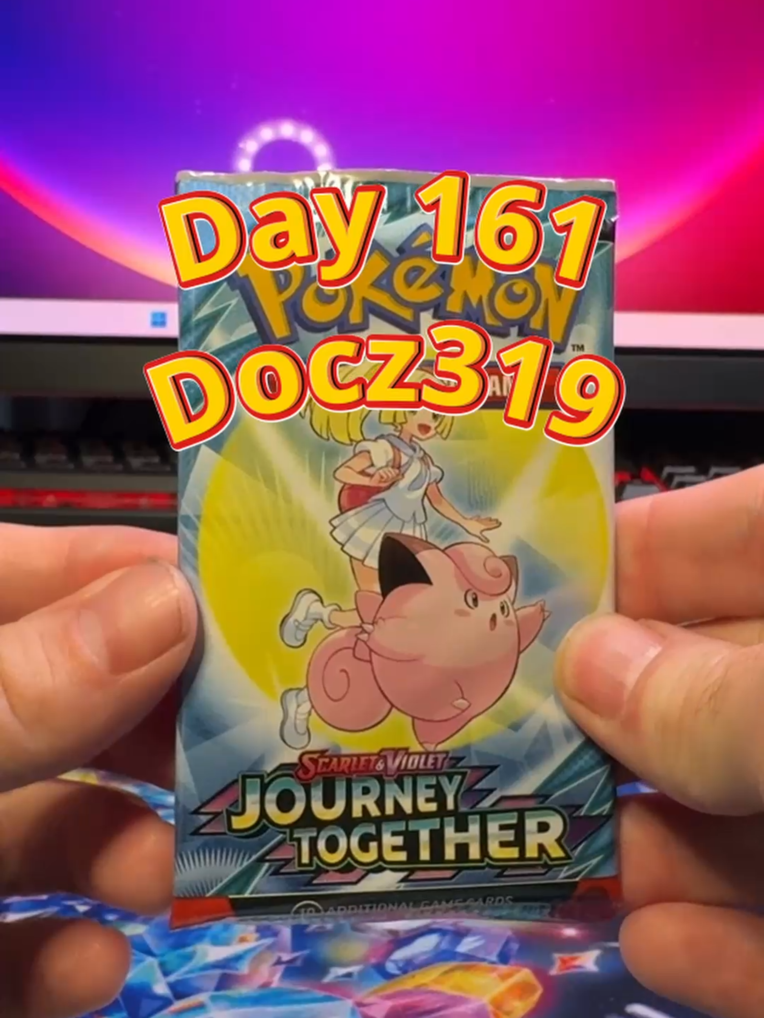 Day 161 Pokémon's Journey Together Quest | #pokemon #pokemontiktok #unboxing #pokemoncardsopening #journeytogether