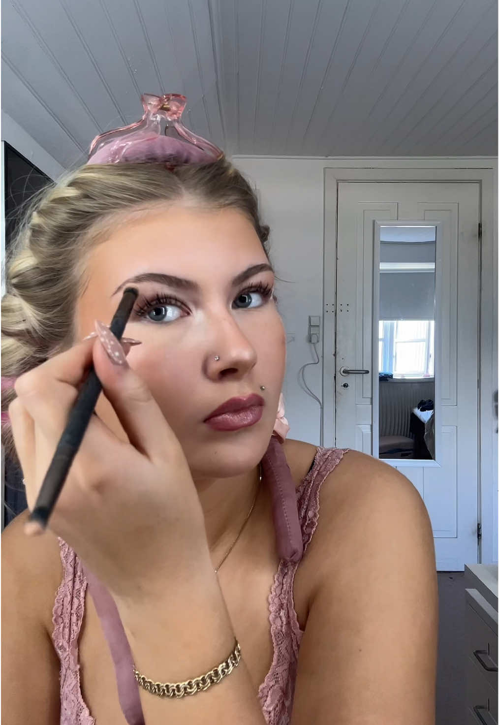 grwm🫰🏼 #fyp #foryou #grwm #scandinavia #makeup 