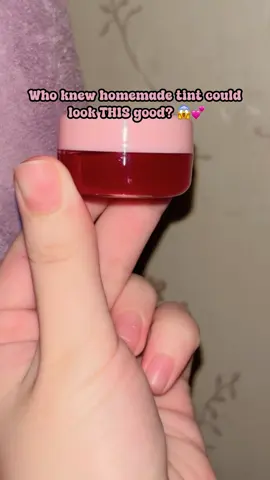 Homemade tint but make it aesthetic🌸💕🥹 #fyp #viral #skincare #koreanskincare #glowingskin
