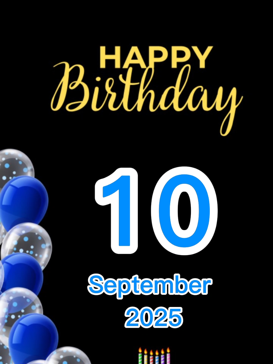 #happybirthday #birthday #10 #september #viral 