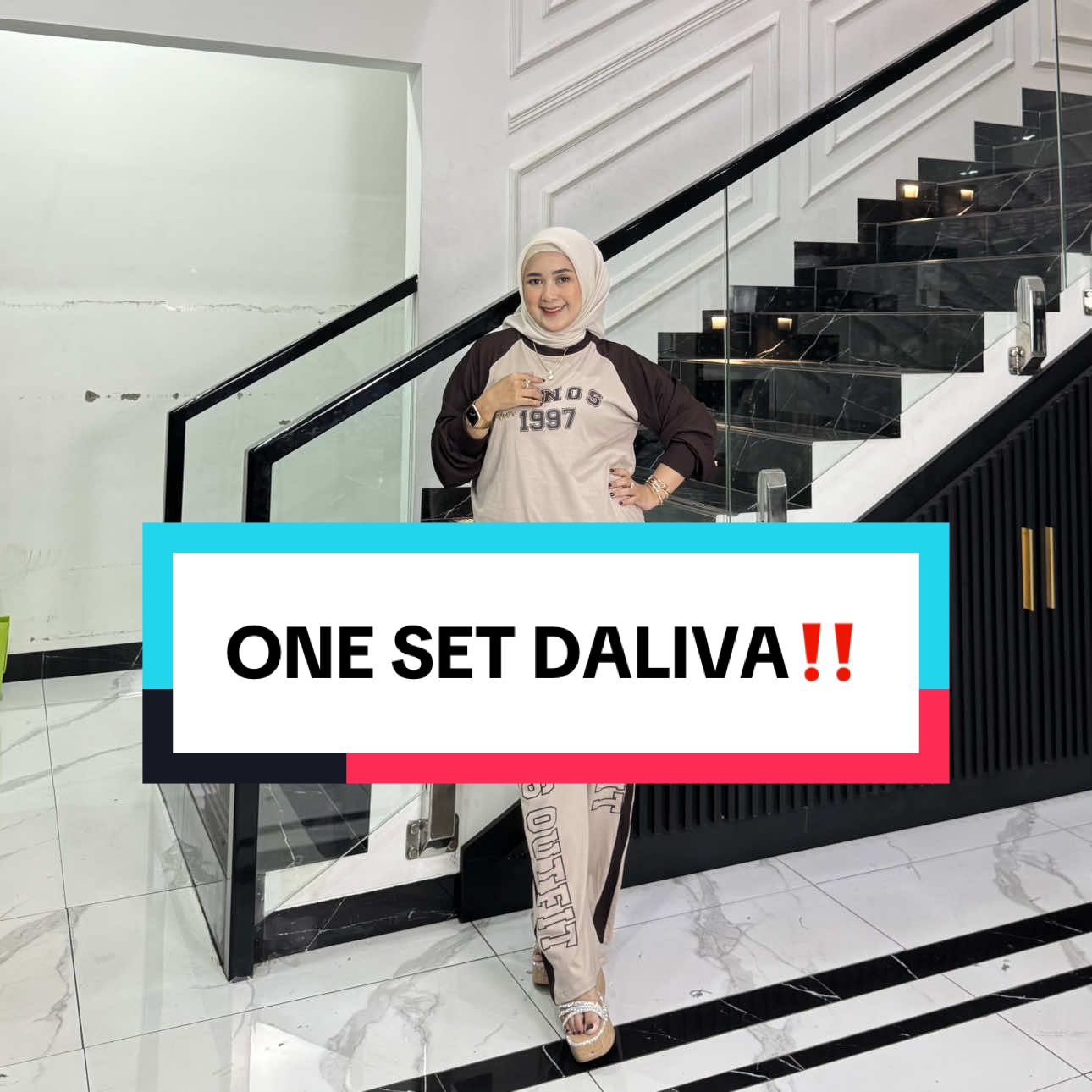 one set daliva😍 cocok buat olahraga nihh bund✨ yukk cek di keranjang yaa!👀 #fyp #trending #styling #dailyoutfits #setelanwanita #styletips 