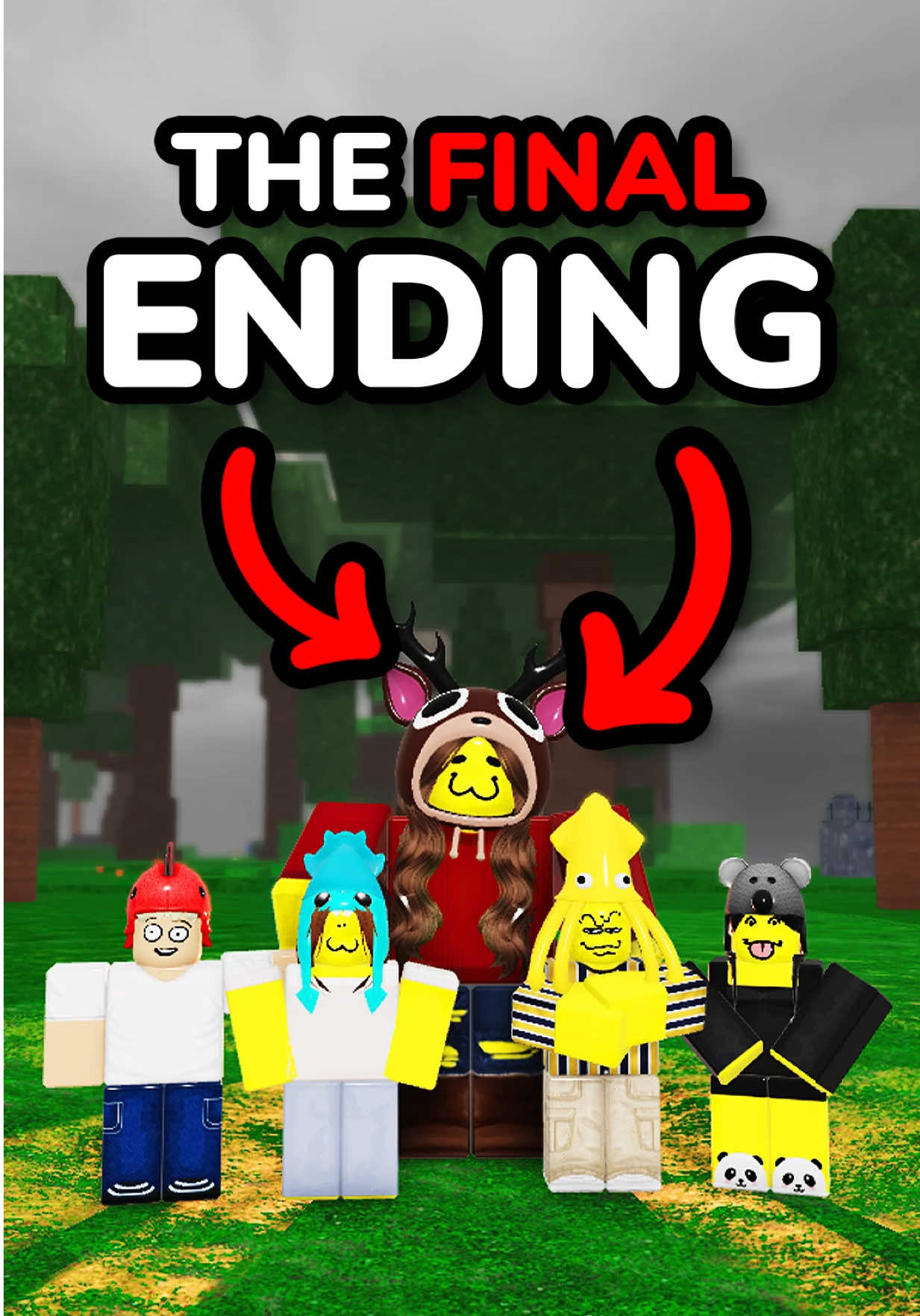 The FINAL Ending Of 99 Nights In The Forest #roblox #robloxmemes #robloxshorts #gaming #shorts 
