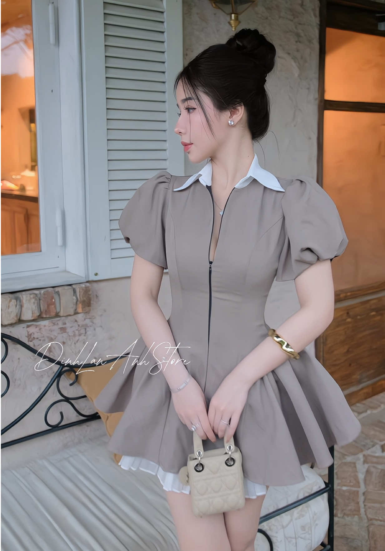 #xuhuongtiktok #quanaohottrend #damdep #damxinh #sangchanh 