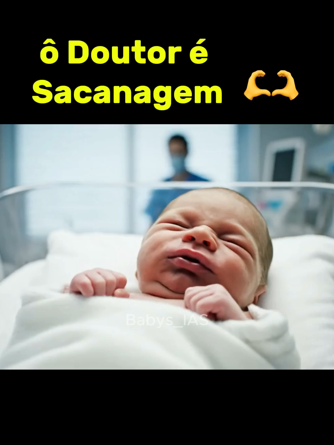 ô Doutor é Sacanagem... #povbebes #iabebesita #ia #bebesfofo #bebesia #humorbebes #inteligenciaartificial #videoviral #fofinho