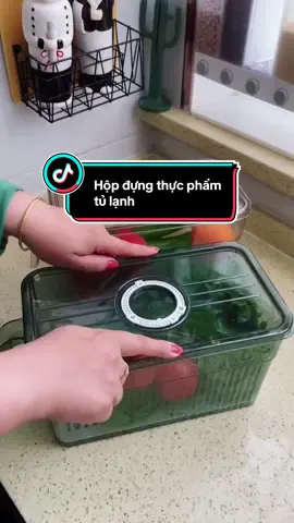 Hộp đựng thực phẩm tủ lạnh tiện lợi, giữ đồ lâu #giadungtienich #nhabep 