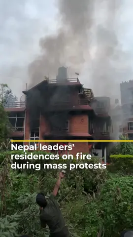 Defying curfew, protesters have stormed the office of Nepal’s largest party and set fire to the residences of prominent politicians, a day after 19 people were killed in anti-government protests. #news #breakingnews #Nepal