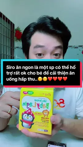 Siro ăn ngon không phải là thuốc nhưng là một sản phẩm có thể hổ trợ rất ok cho bé để giúp bé ăn ngon, cải thiện hấp thu ☺️☺️☺️❤️❤️❤️#ansogood #phungvanan 