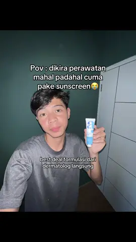 padahal cuma pake sunscreen prebiotic