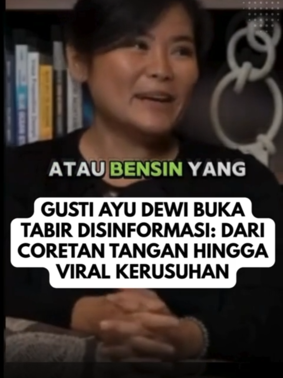 Gusti Ayu Dewi Buka Tabir Disinformasi: Dari Coretan Tangan hingga Viral Kerusuhan.. #beritaviral #jakarta #fyppppppppppppppppppppppp #pemerintah #indonesia🇮🇩 #tniindonesia🇮🇩 #polri #brimob #masyarakatindonesia #demo #tuntutan #mahasiswa #demorakyat #prabowo #brimobuntukindonesia #tni #buruh #gibran #unjukrasa #ojol #gustiayudewi #ferryirwandi #youtuber