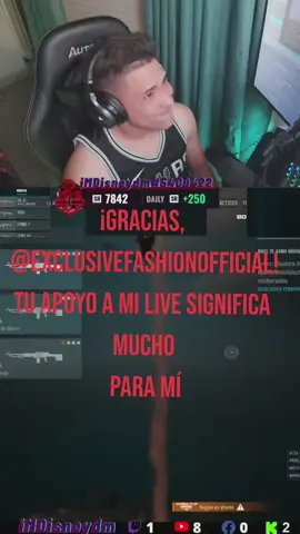 exclusivefashionofficial, gracias por tu valioso apoyo en mi LIVE. Seguiré esforzándome para crear contenido LIVE aún mejor. @exclusivefashionofficial #tiktoklive #livehighlights #livegift #galaxy #galaxia 