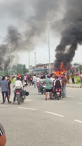 Condition of bhairahawa Gautam buddha international airport  right now 😢 #genz #protest #nowornever #samarbhandariofficial 