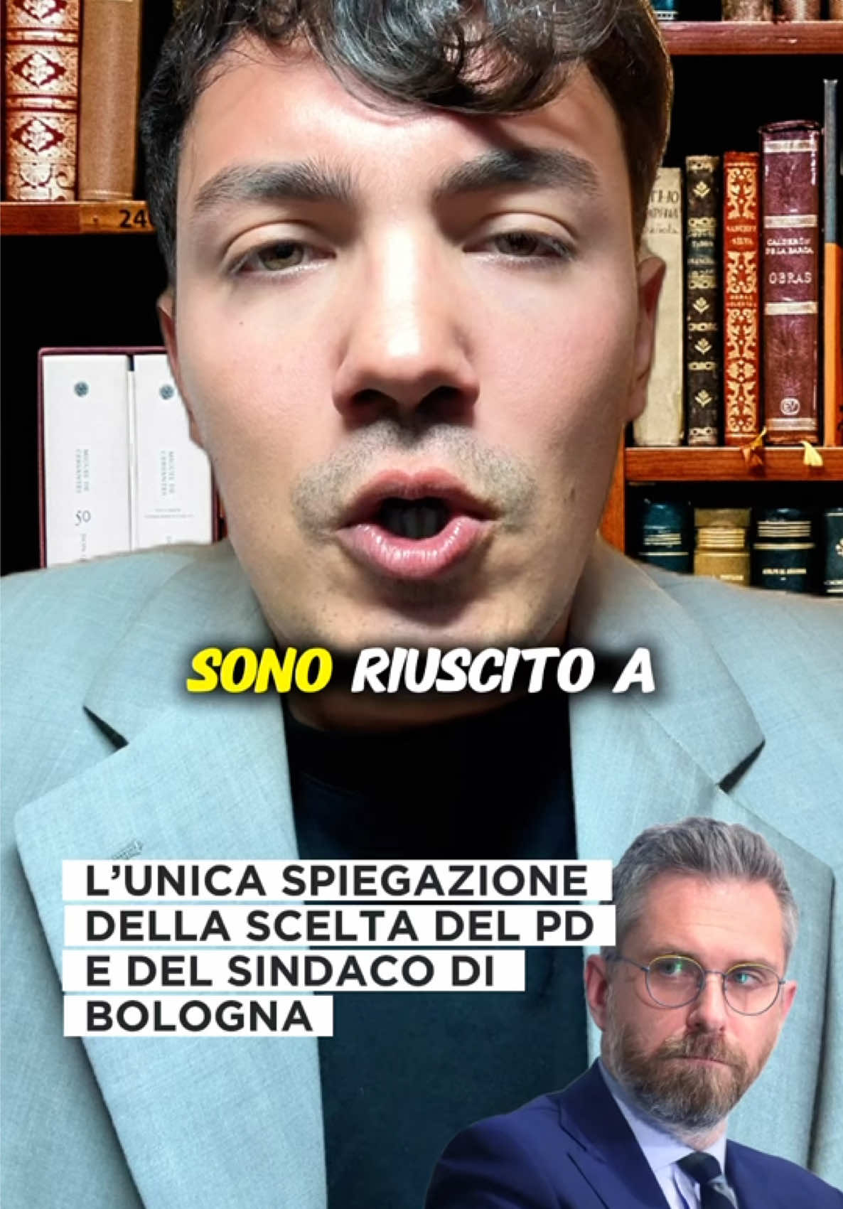 L’unica spiegazione possibile per la decisione del sindaco di Bologna. #neiperte #perte #viral 