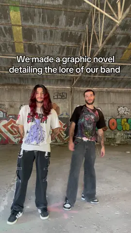 There are multiple cyphers hidden within the book, if you solve them it brings you to a secret record… #fyp #DIY #punk #music #comicbook 