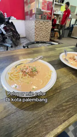 Pelopor mie celor di kota palembang #kulinertiktok #kuliner #palembang 