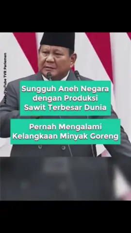 Presiden Prabowo Menyinggung Soal Kelangkaan minyak goreng dalam pidatonya di sidang Tahunan MPR/DPR hari ini. #prabowopresiden2024 #teddyindrawijaya #indonesia🇮🇩 #fyppppppppppppppppppppppp #fyp 
