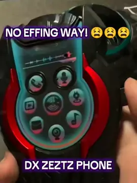 Well, it turns out that DX Zeztz Phone can record sounds. lmao  Now I wanna buy one..😫😫😫 #fyp #kamenriderzeztz #dxzeztzphone #kamenrider #toys 
