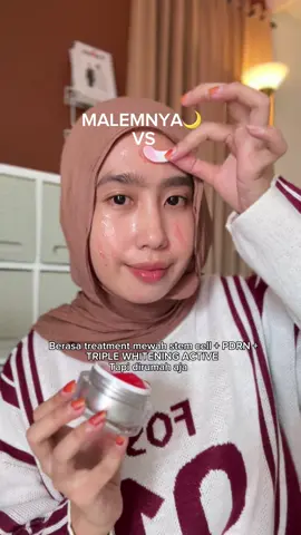 Beneran pas bangun tidur wajah plumpy, cerah, glowing! Suka bgt sleeping mask nyaa🫰🏻 @msglow.beauty #overnightglowing #jellyviral #redjelly #sleepingmaskviral #sleepingmask 