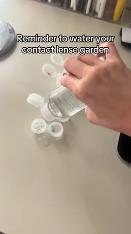 Just a reminder 🫶🏼 I’m always forgetting about them 😅 #contacts #contactlenses #contactlensesrule  